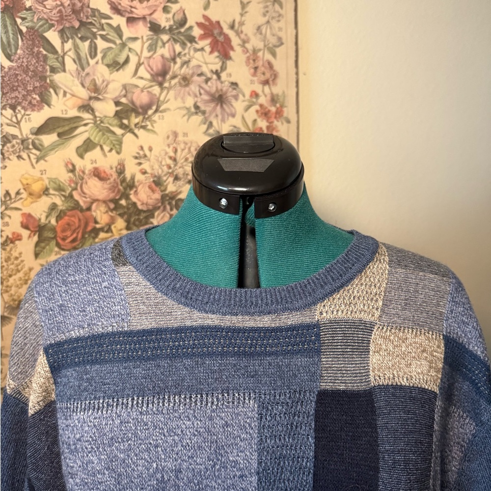 Vintage Patchwork Sweater - image 3